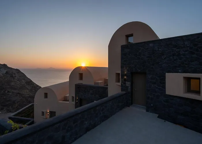 펜션 Bay View Residences Santorini Akrotírion